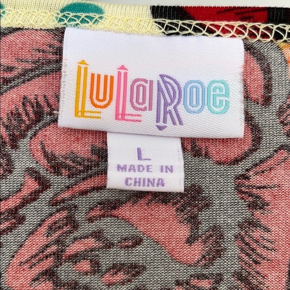 Women’s Rose Lula Roe Tunic Sz L - Picture 2 of 3